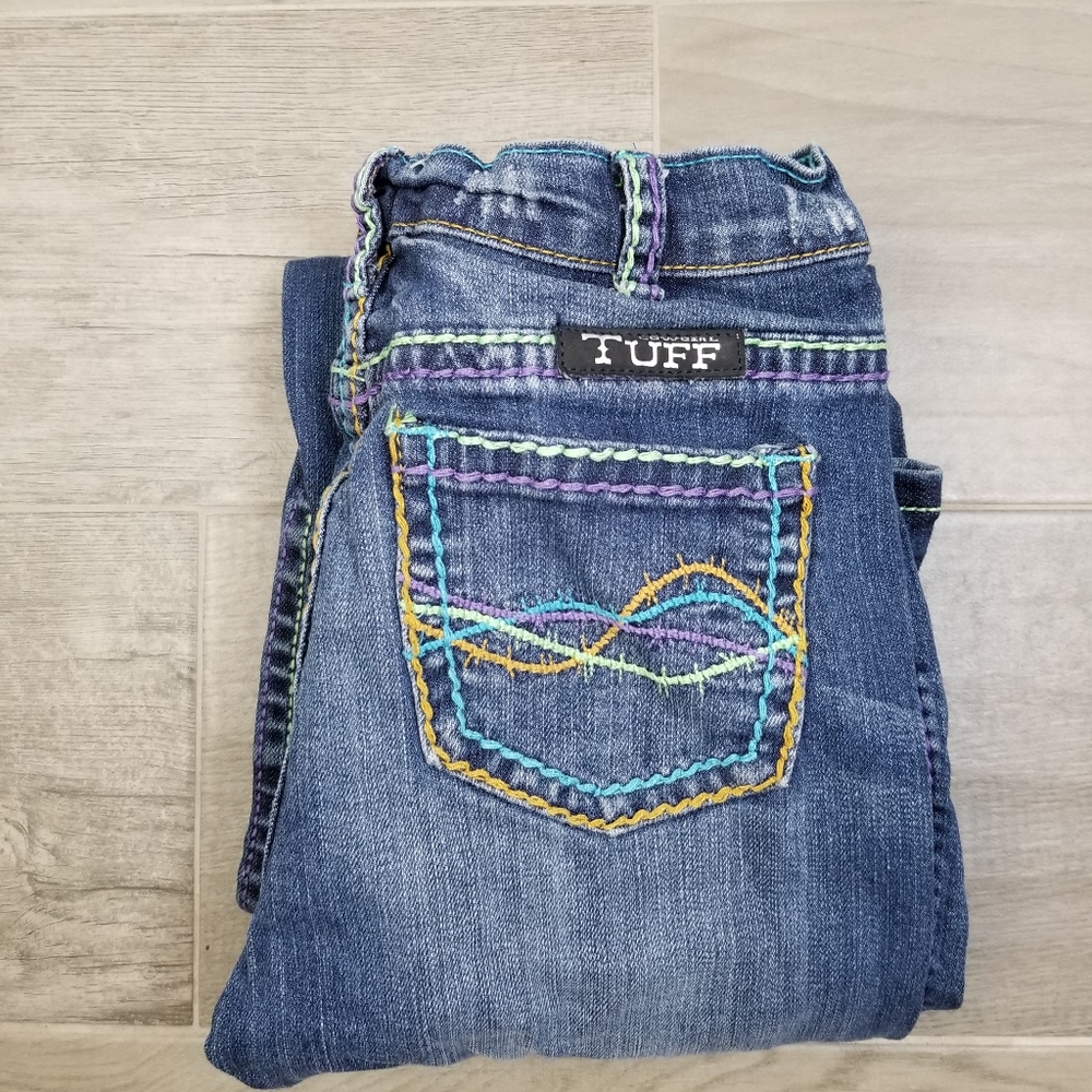 Cowgirl Tuff Starburst Sz 14